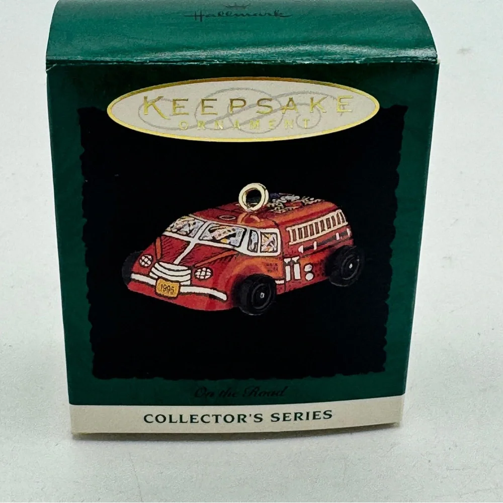 Hallmark Keepsake Miniature Ornament- On the Road Fire Truck